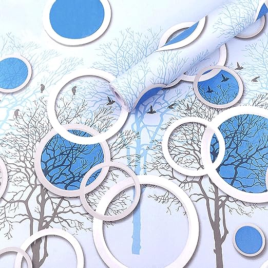 wall stickers wallpaper 3D circles frames