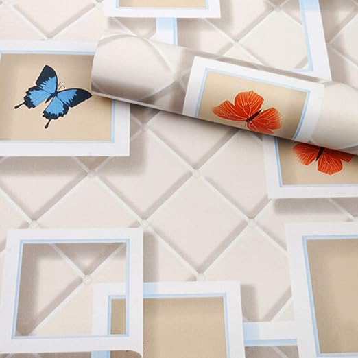 Wall stickers, wall papers, decals, DIY, self-adhesive, 3D frames and butterflies and butterflies