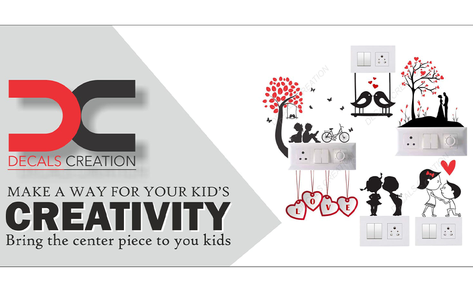 Floral Decals For Light Switches Details Image